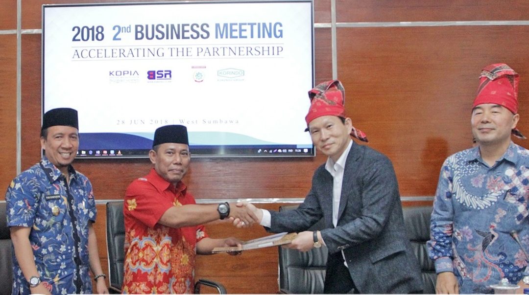 Bupati dan Pengusaha Korsel Teken MoU Investasi