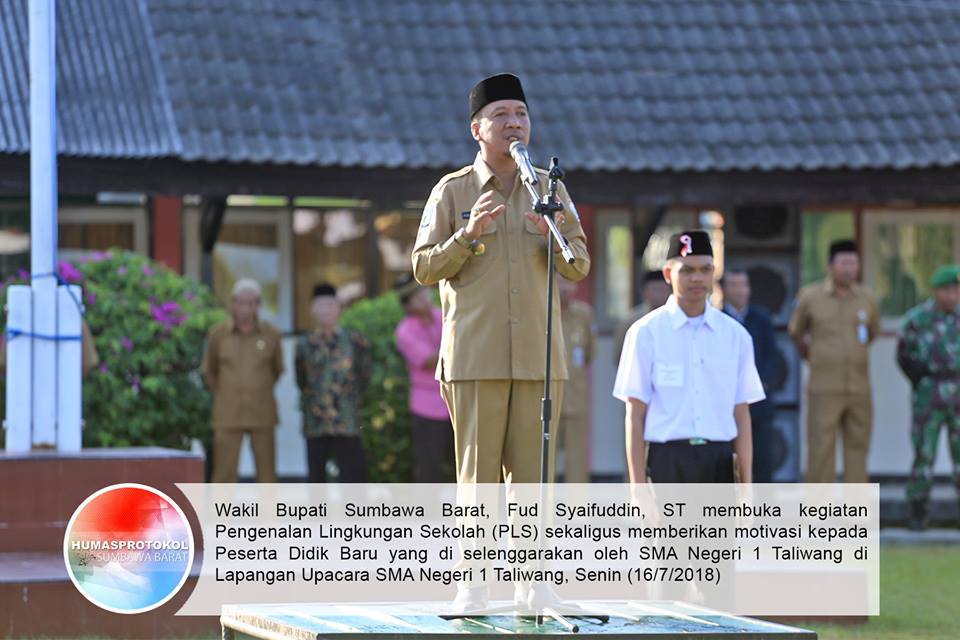 Buka MPLS, Wabup Ajak Siswa Disiplin