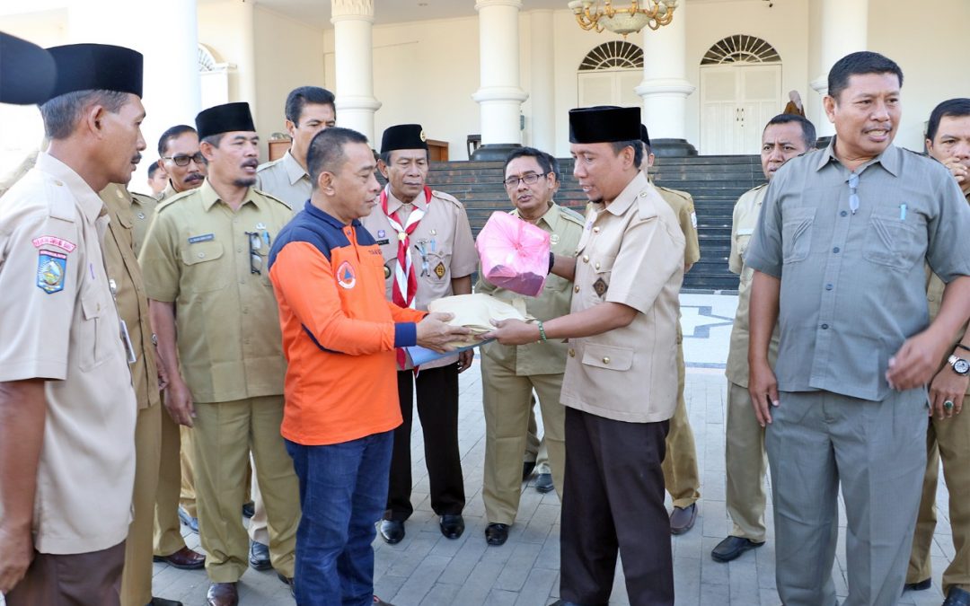 Wabup Lepas Enam Truk Bantuan Lanjutan Gempa Lombok