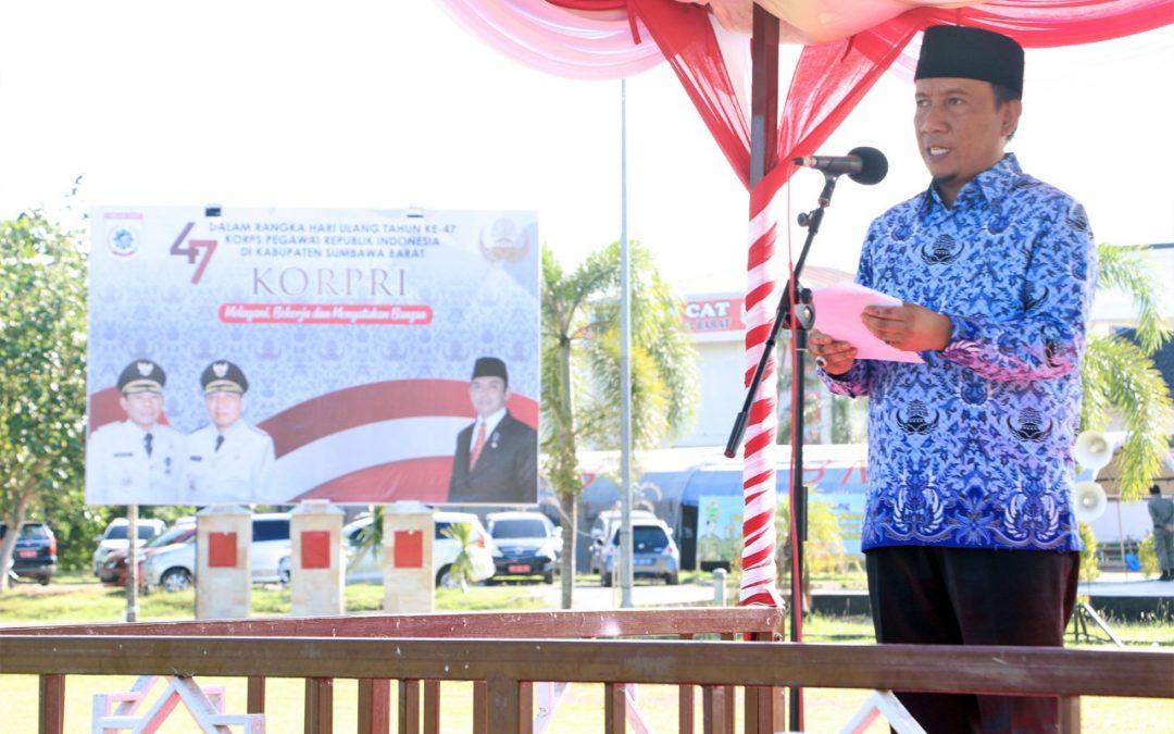 Upacara HUT Korpri, Wabup: ASN Jangan Jadi Provokator