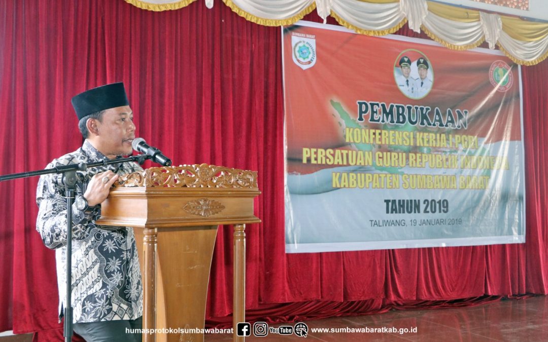 Bupati Harapkan PGRI Telurkan Program Luar Biasa