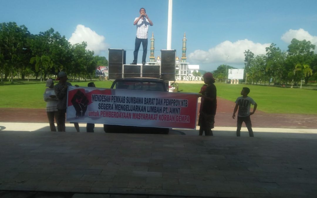 Wabup Terima Peserta Aksi Damai Peduli Gempa