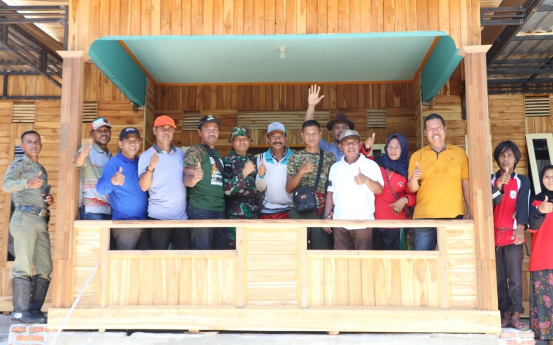 Bupati Pantau Progres Pembangunan Rumah Korban Gempa