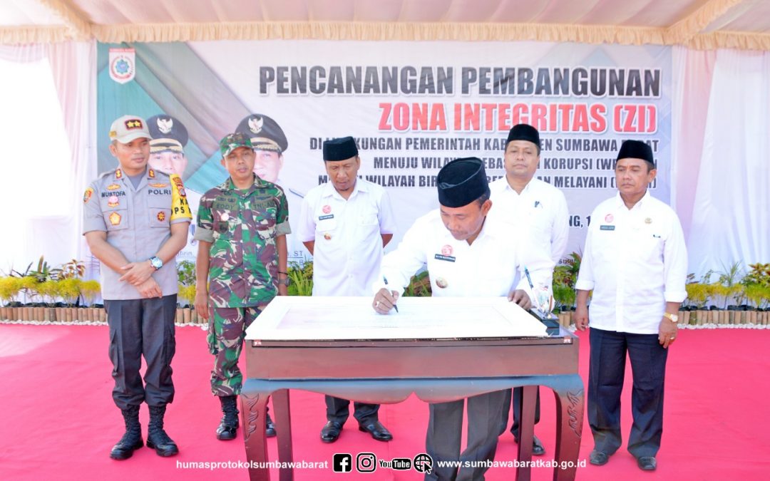 Pemerintah KSB Bangun Zona Integritas Menuju WBK dan WBBM