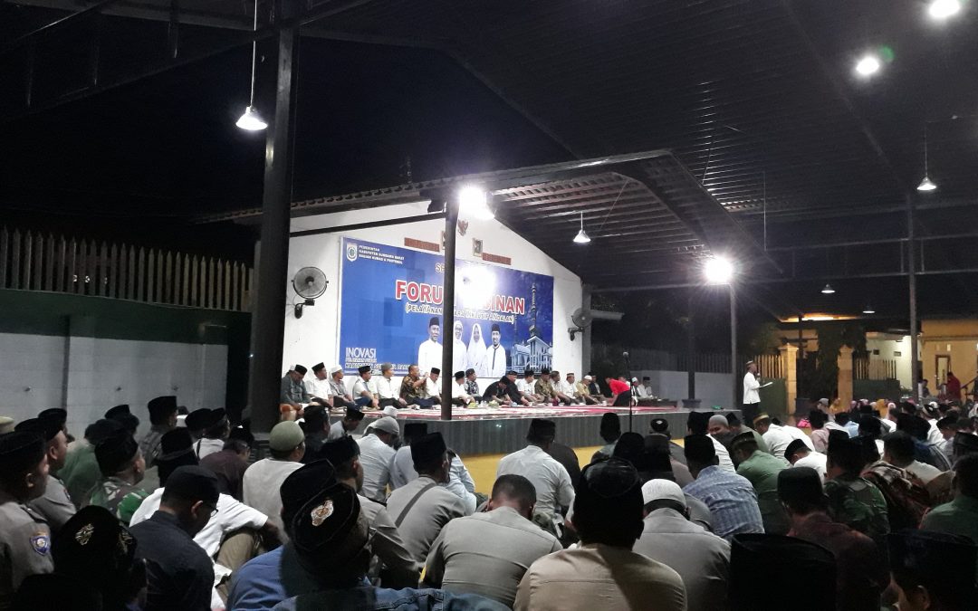 Arahan Bupati dalam Forum yasinan edisi 2 mei 2019