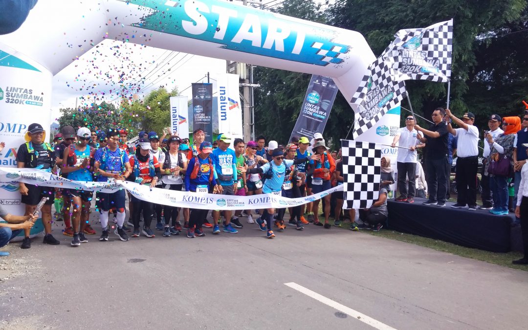 Wabup Ajak Kompas dan Pelari Tambora Challenge Eksplore KSB