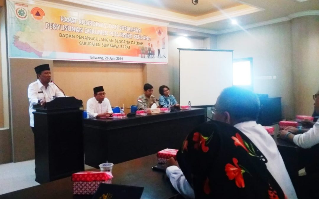 KSB Masuk 15 Kabupaten di Indonesia Susun Peta Resiko Bencana