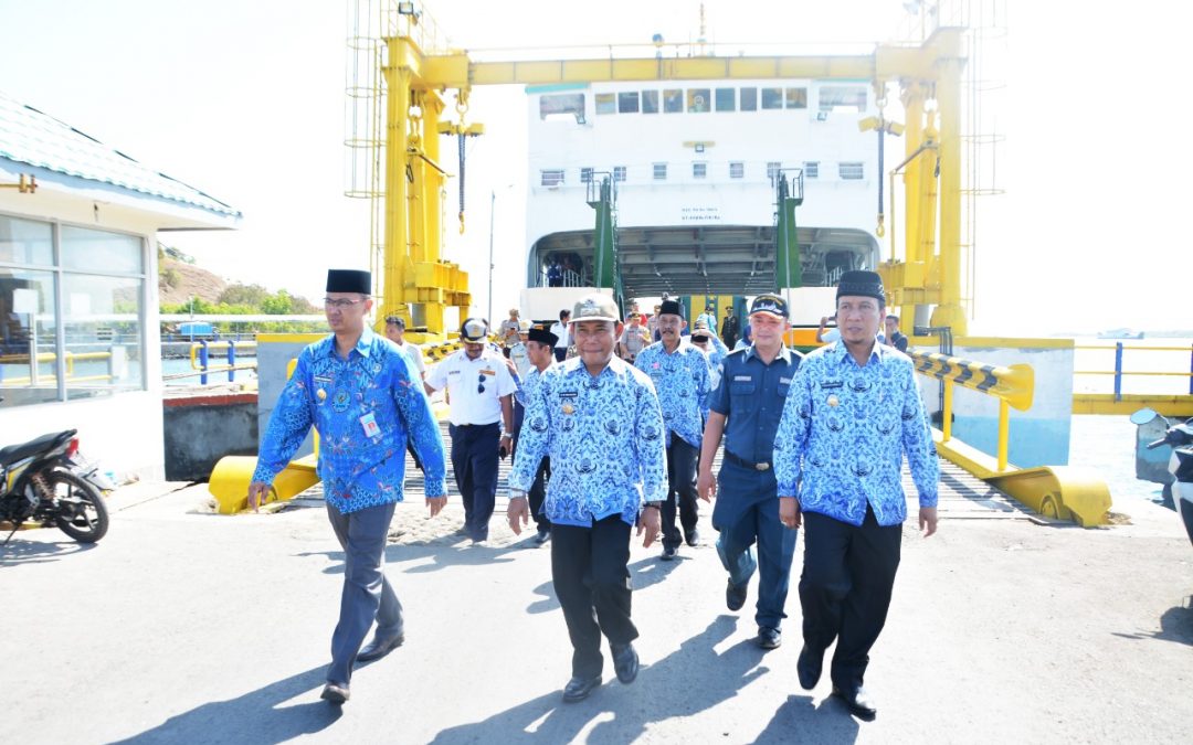 Bupati Sidak Kesiapan Pelabuhan Hadapi Arus Mudik dan Balik Lebaran