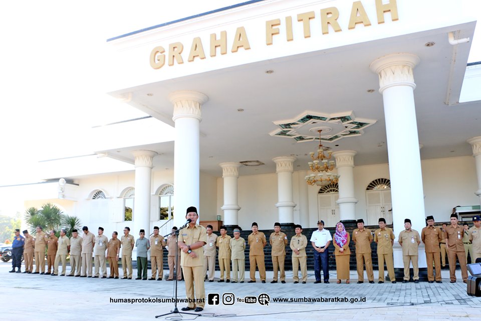 Apel Pertama Pasca Libur, Bupati Halal bihalal dengan Seluruh ASN