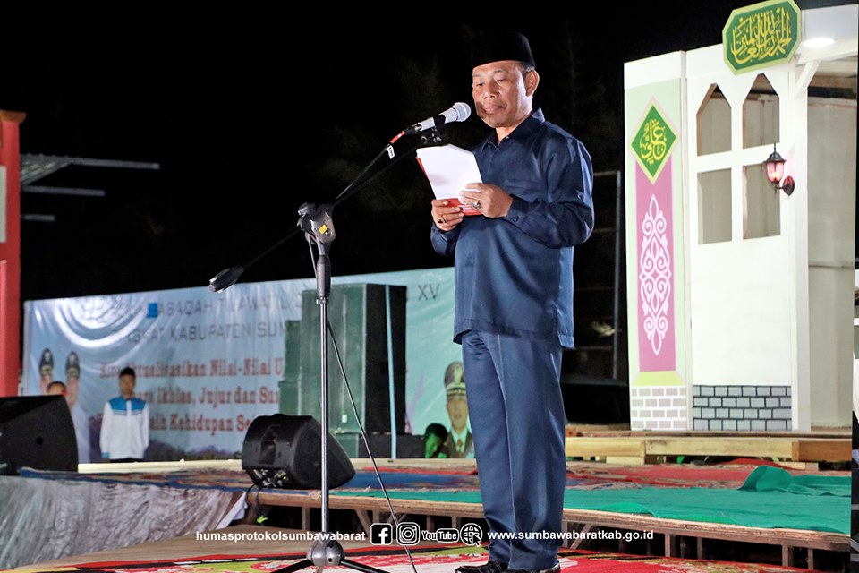 Buka MTQ, Bupati Ajak Cintai Alquran, Jaga Keamanan dan Kebersihan