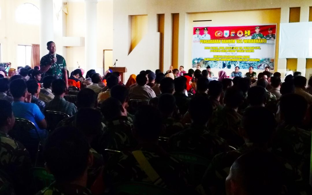 Danrem Apresiasi KSB Paling Cepat Rehab-Rekon Rumah Korban Gempa