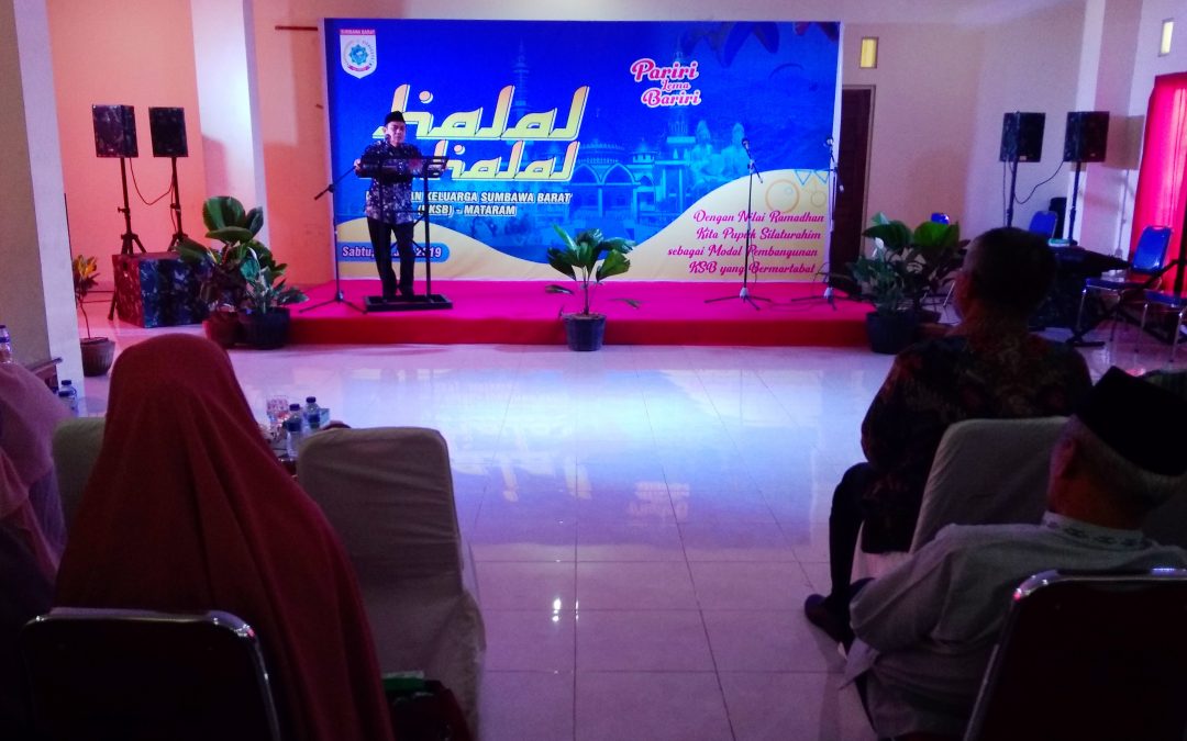 Halal Bihalal Warga KSB di Mataram, Sekda: Semua Berperan Bangun KSB