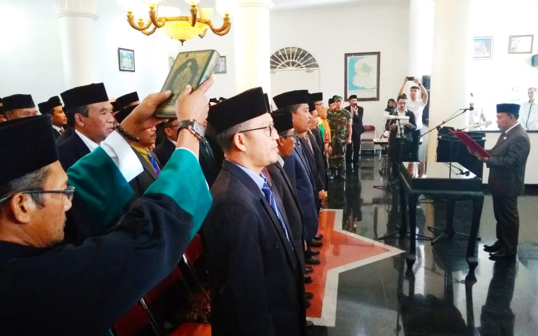 105 Pejabat Eselon III dan IV Lingkup KSB dimutasi