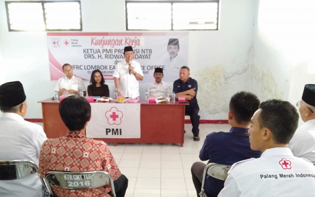Palang Merah Internasional dan PMI NTB Kunjungi KSB