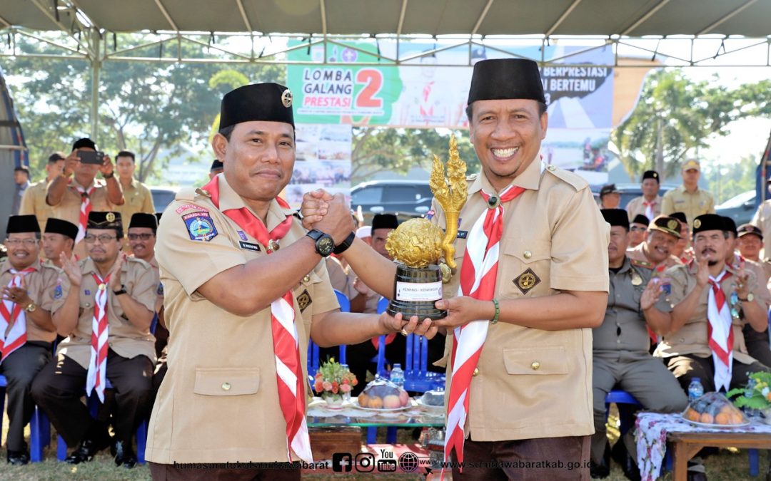 Bupati Buka LGP II Pramuka KSB