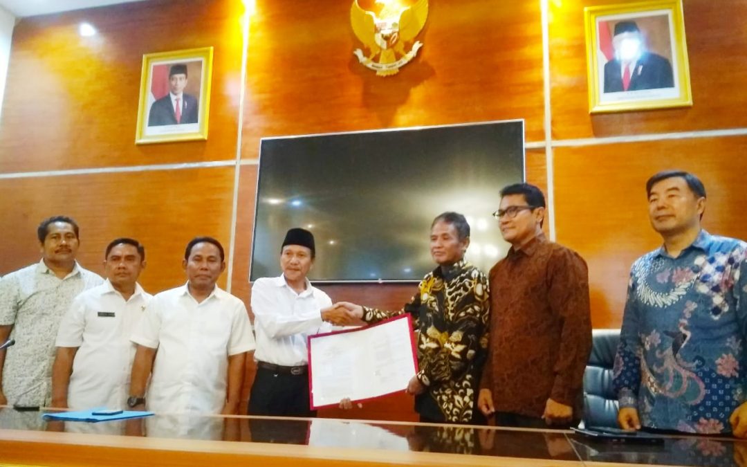 Bupati dan Pengusaha Korea Teken MoU Pembangunan PLTBm