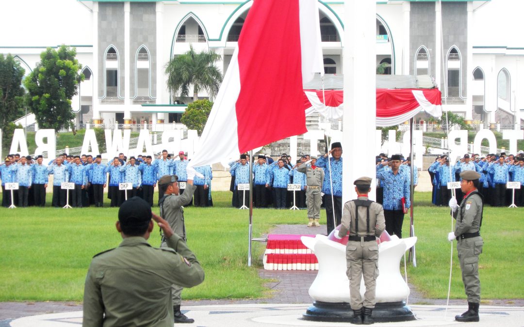 Di Upacara Syukur, Bupati Ingatkan ASN Jaga Netralitas