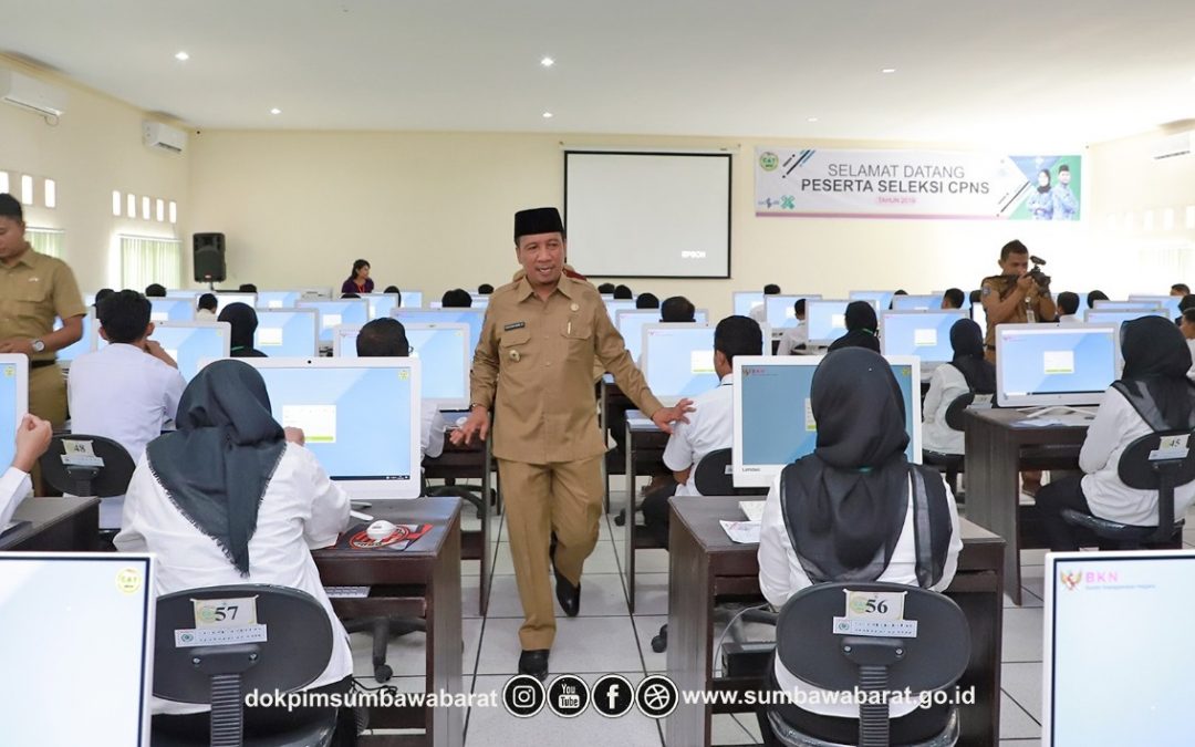 Pantau SKD CPNS, Wabup: Yang Lulus Jangan Cepat Pindah
