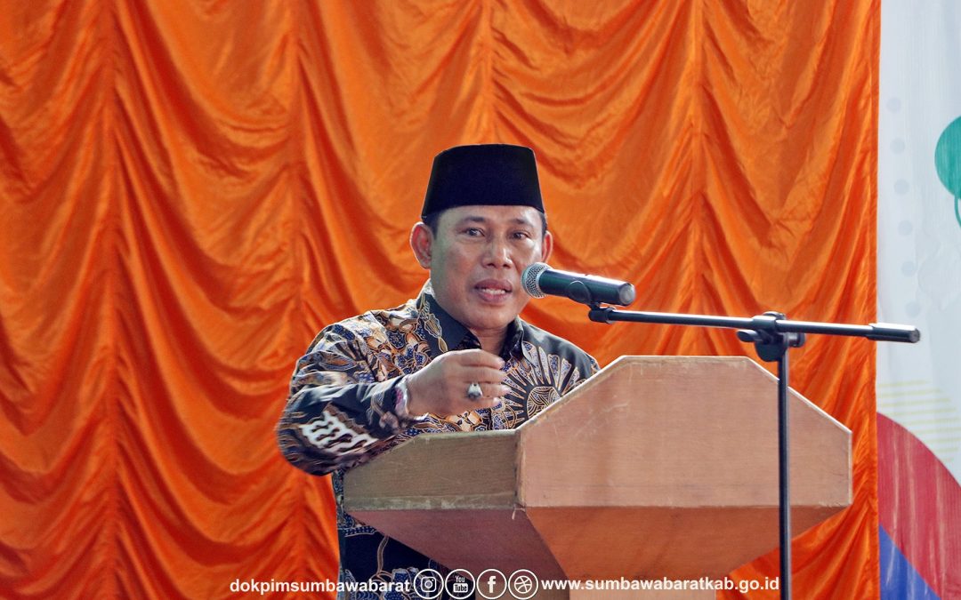 Bupati Buka Worshop Peningkatan Kapasitas Guru Tentang Belajar Dari Rumah