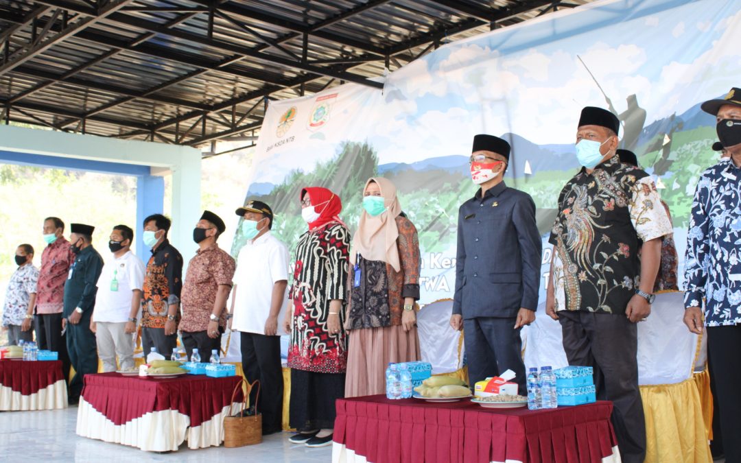 Bupati Hadiri Kegiatan Penandatanganan Perjanjian Kerjasama BKSDA NTB