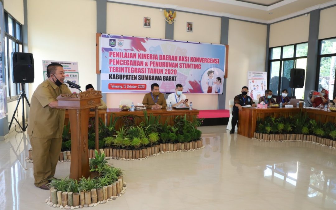 PJS Bupati Buka Kegiatan Penilaian Kinerja Daerah Aksi Konvergensi Pencegahan Dan Penurunan Stunting Terintegrasi