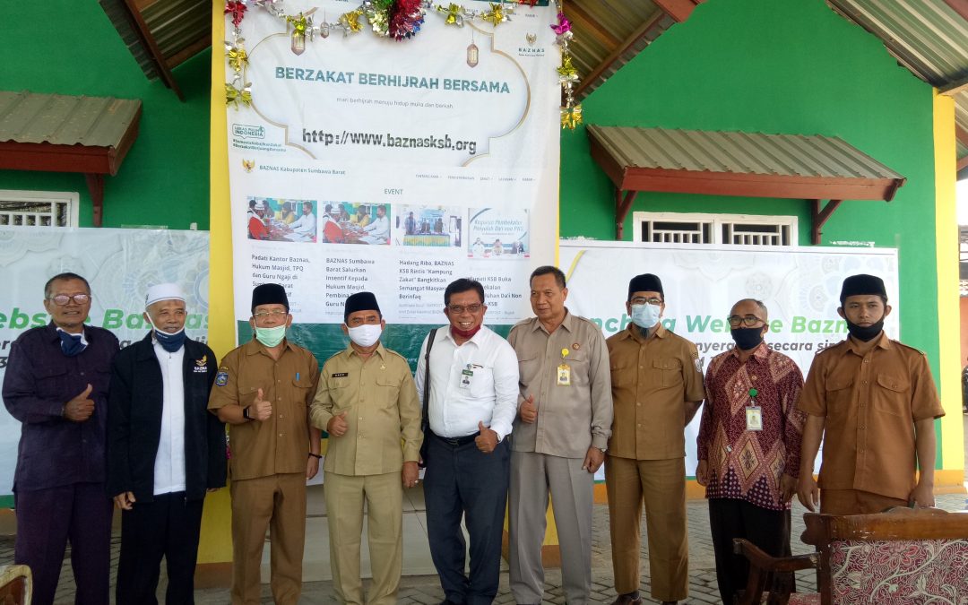 Launching Website Baznas, Sekda KSB Ajak FM 332 Gunakan Seluruh Sumber Daya dan Potensi
