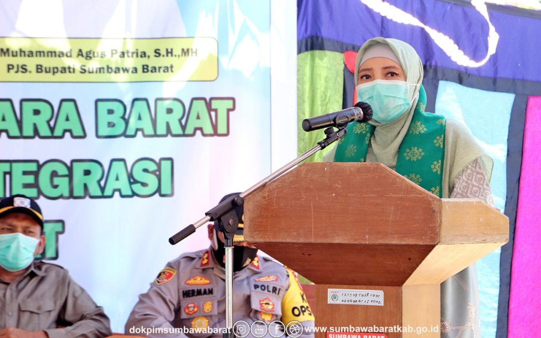 Wagub Launching Posyandu Keluarga Desa Moteng KSB