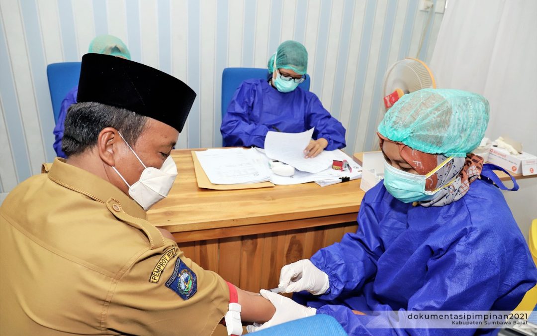 WABUP LAKUKAN SCREENING PRA-VAKSINASI COVID-19