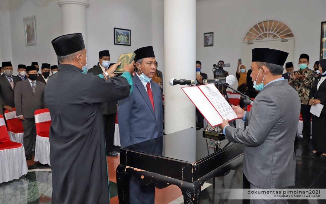 Bupati Lantik Penjabat Sekretaris Daerah