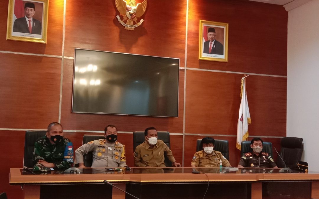 WABUP RAKOR DENGAN MENDAGRI SECARA VIRTUAL