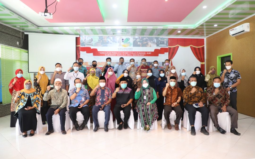 BUPATI HADIRI SOSIALISASI PERSIAPAN PEMBENTUKAN PUSKESOS – SLRT