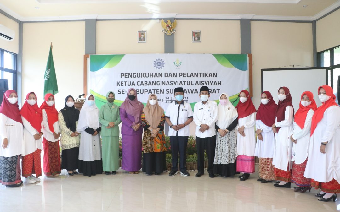WABUP HADIRI PELANTIKAN KETUA CABANG NASYIATUL AISYIYAH SE- KSB