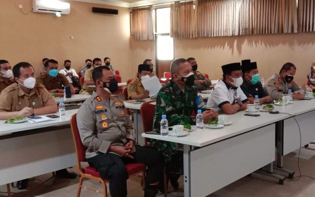 WABUP RAKOR PENANGANAN COVID-19 DENGAN GUBERNUR SECARA VIRTUAL