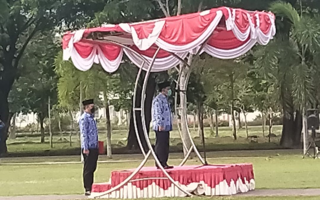 BUPATI PIMPIN UPACARA SYUKUR PERDANA MASA PANDEMI