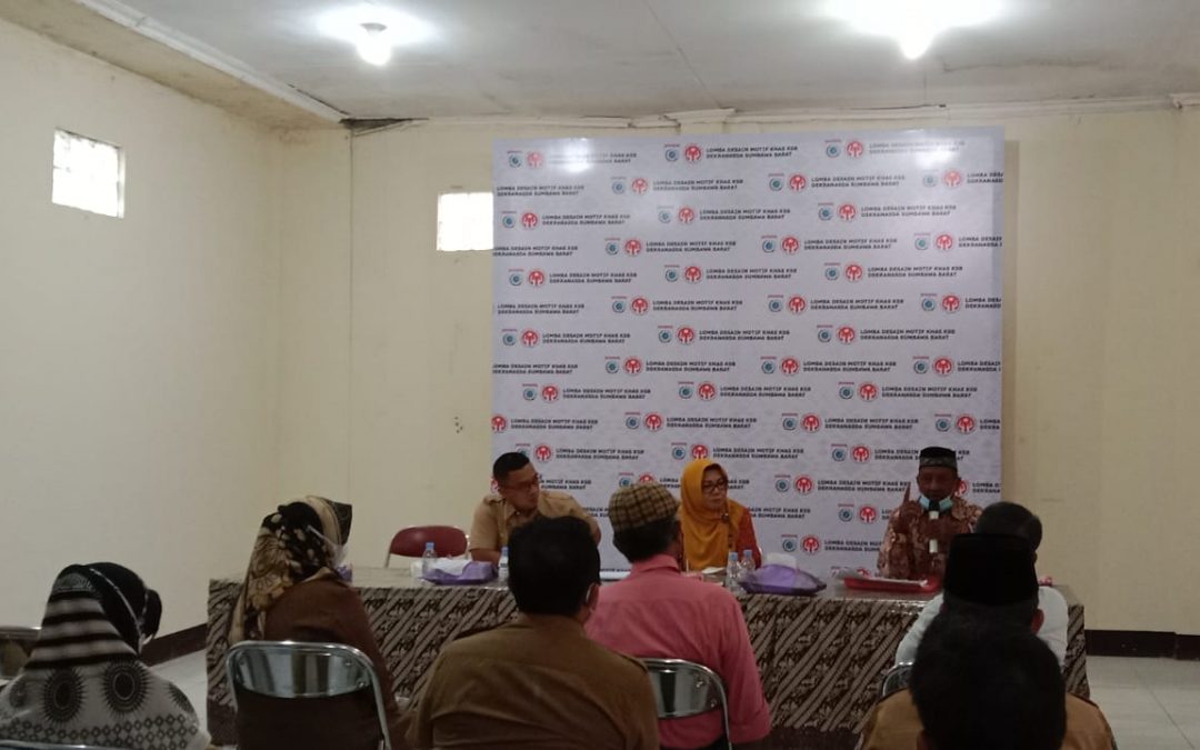 KENALKAN CIRI KHAS DAERAH, DEKRANASDA KSB GELAR LOMBA DESAIN MOTIF KHAS KSB