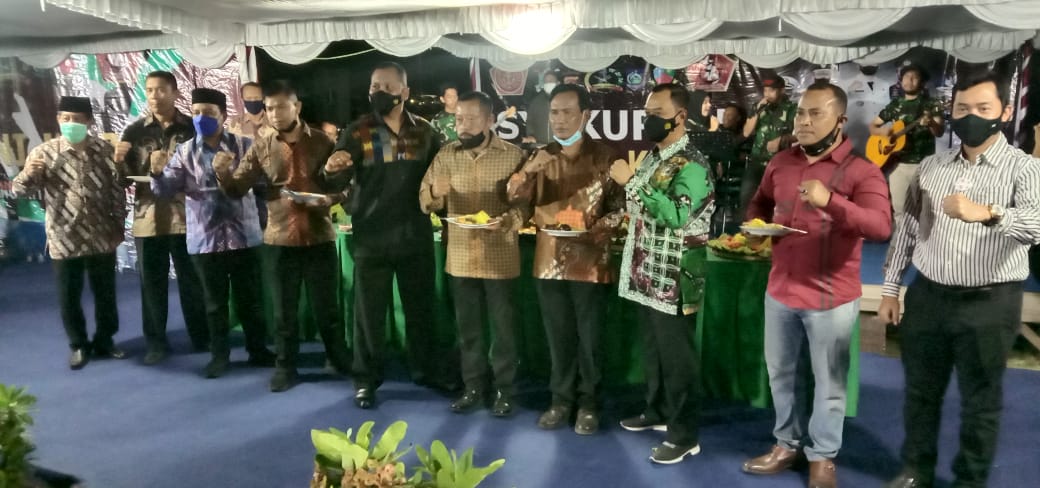 WABUP SAMPAIKAN UCAPAN TERIMAKASIH ATAS KINERJA TERBAIK DANDIM KSB BESERTA JAJARAN