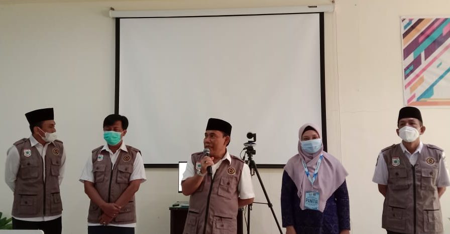 BUPATI PANTAU KEGIATAN SKD CPNS DAN SELEKSI KOMPETENSI PPPK NON GURU TAHUN 2021 HARI PERTAMA