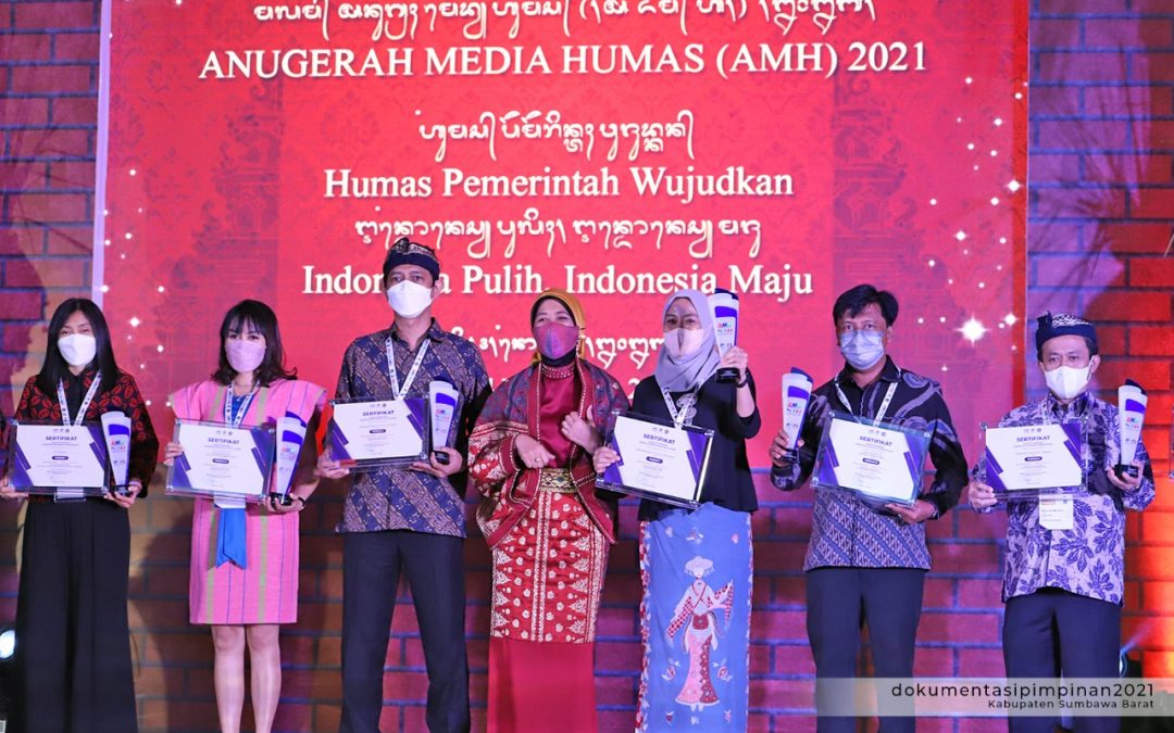 ANUGERAH MEDIA HUMAS KEMKOMINFO 2021, SUMBAWA BARAT TERBAIK III KATEGORI KOMUNIKASI PUBLIK