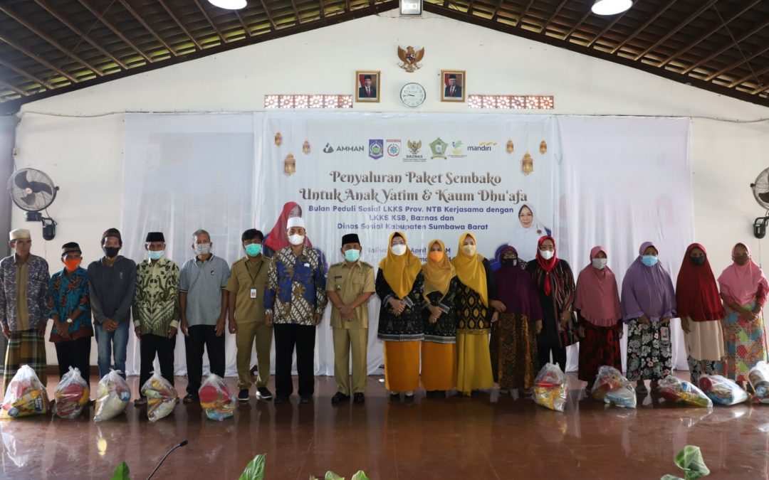 TINGKATKAN KEPEDULIAN SOSIAL, LKKS KSB BERIKAN BANTUAN KEPADA ANAK YATIM DAN KAUM DHU’AFA