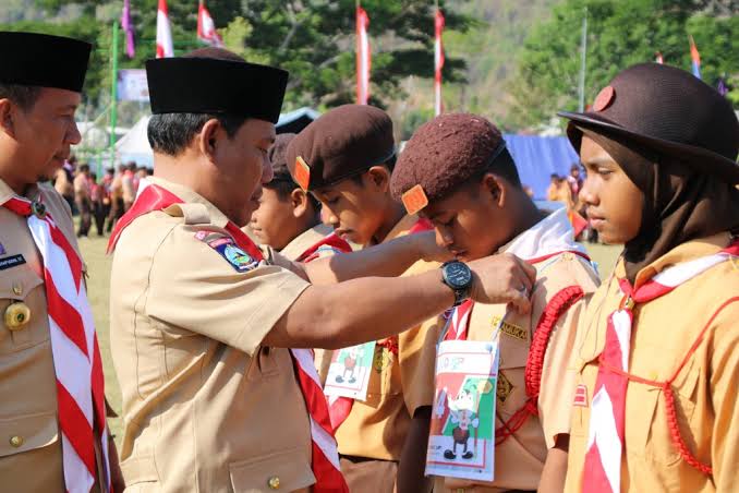 BUPATI RESMI MEMBUKA JAMBORE CABANG KE-4 GERAKAN PRAMUKA SUMBAWA BARAT