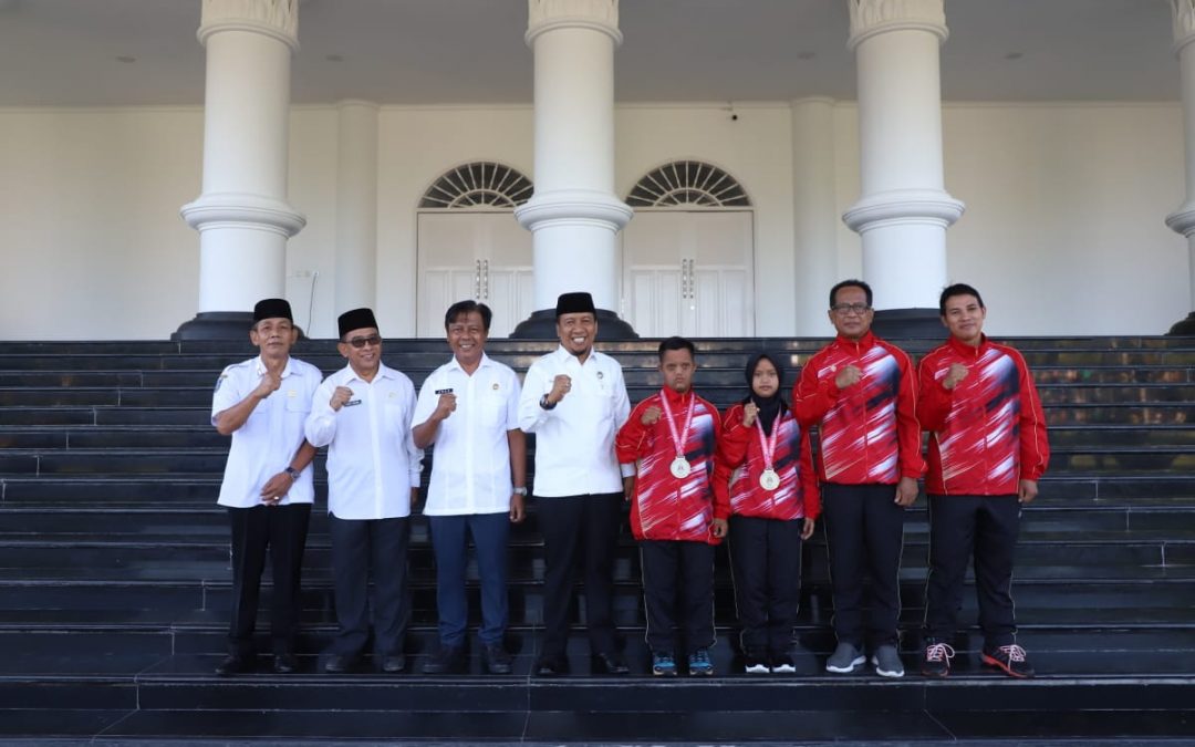 WABUP MINTA MASYARAKAT DOAKAN KESUKSESAN ATLET PESONAS KSB