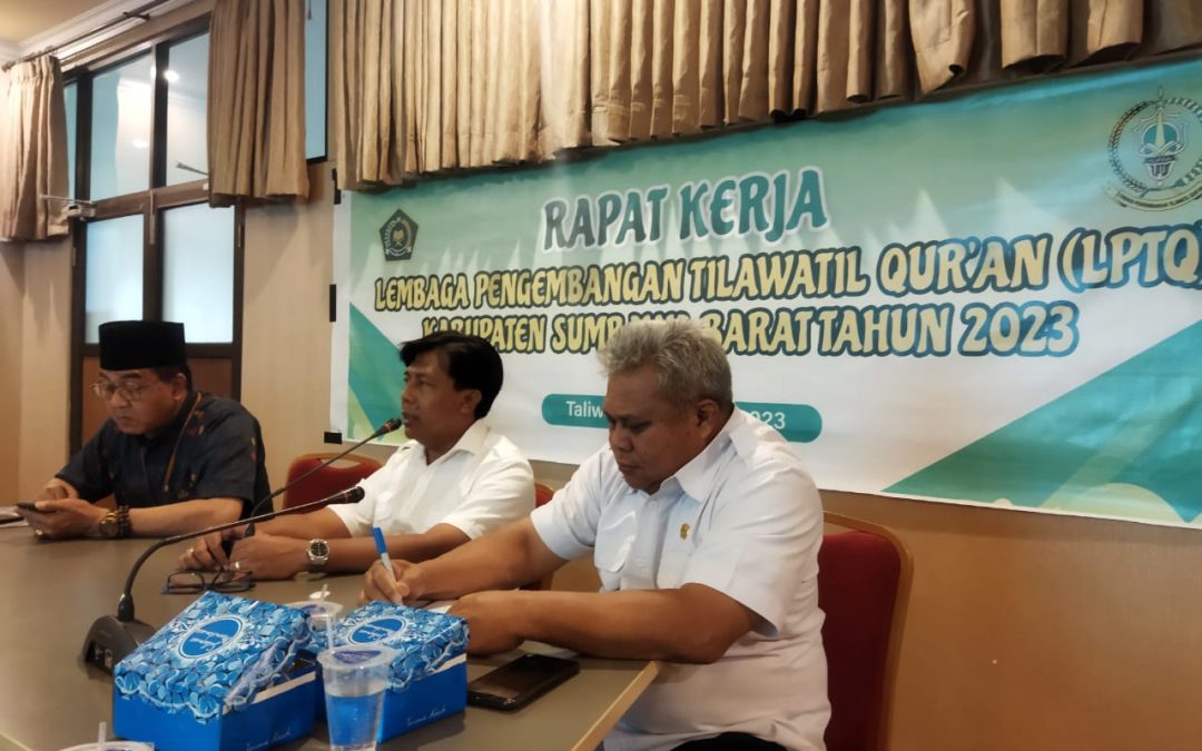 RAPAT KERJA PERSIAPAN MTQ, SEKDA SEBUT KINERJA LPTQ HARI INI SUDAH BISA LEBIH BAIK