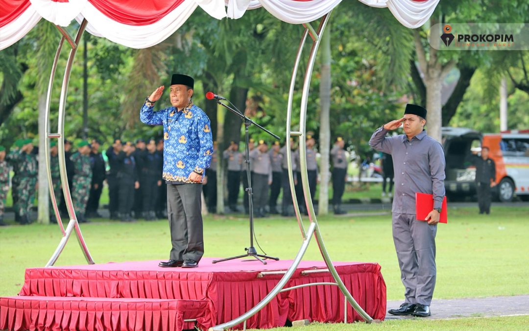 UPACARA SYUKUR KE-1 TAHUN 2023, BUPATI: KAWAL JALANNYA RODA PEMBANGUNAN DENGAN KERJA KOLABORATIF DAN PARTISIPATIF