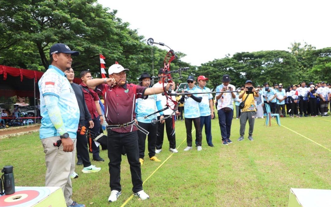 BUPATI BUKA SECARA RESMI CABOR PANAHAN PORPROV XI NTB TAHUN 2023