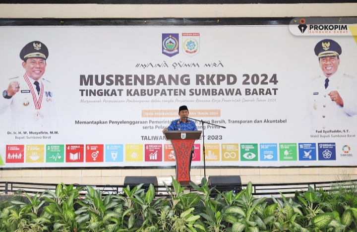 Musrenbang RKPD 2024, Laju Pertumbuhan Ekonomi KSB Tertinggi di NTB