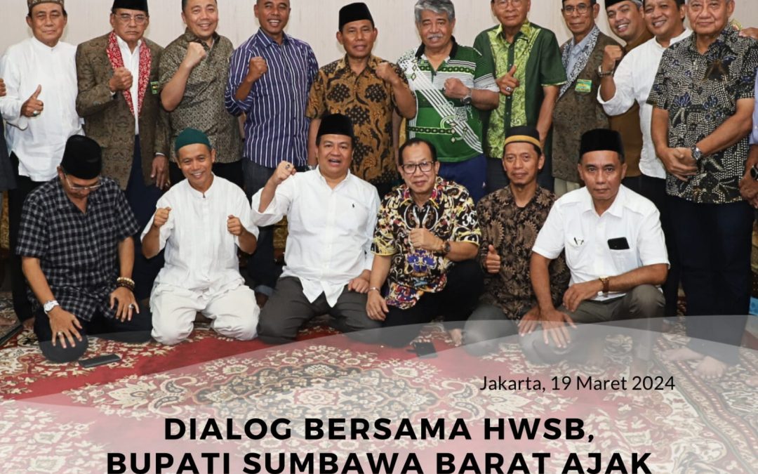 Dialog Bersama HWSB, Bupati Ajak Diaspora KSB Dukung Pengembangan Kawasan Industri Sumbawa Barat