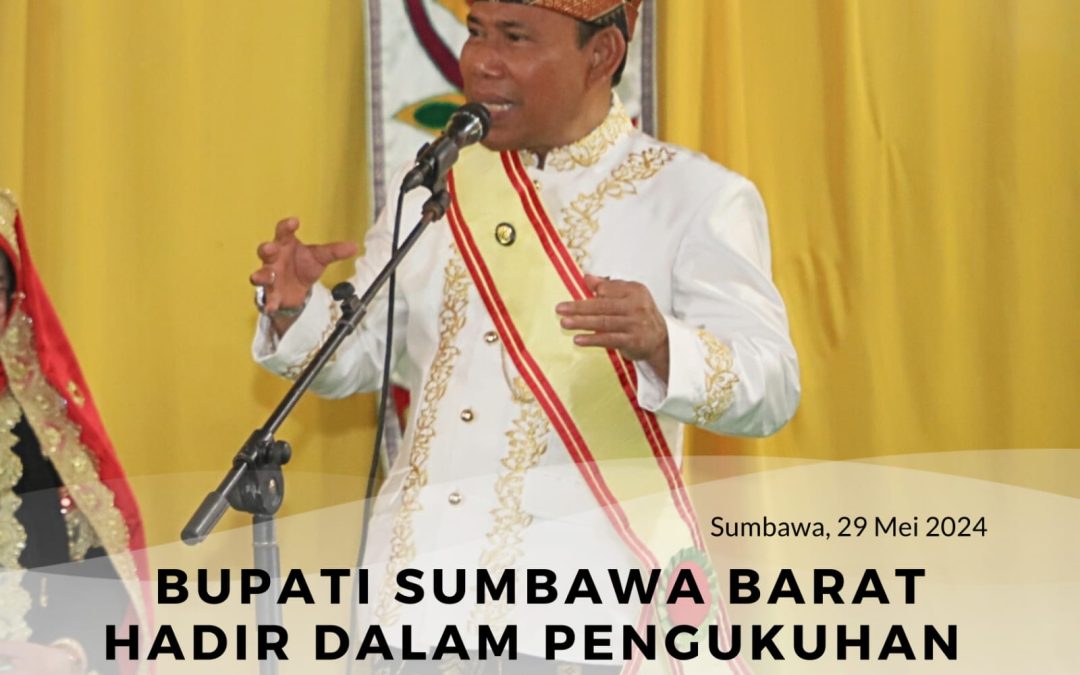 Bupati Sumbawa Barat Hadir Dalam Pengukuhan Datu Raja Muda Kesultanan Sumbawa