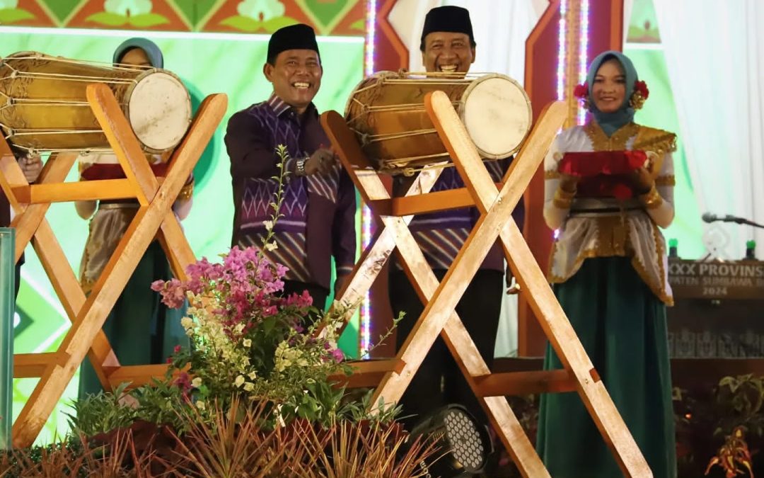 Pembukaan MTQ Ke XXX Tingkat Propinsi NTB Tahun 2024 Berlangsung Semarak Bupati : Semangat Kekeluargaan Sesama Warga NTB Adalah Nilai Yang Tak Bisa Tertukar Dengan Materi