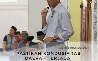 Pastikan Kondusifitas Daerah Terjaga, Pjs Bupati Sumbawa Barat Turun ke Kecamatan