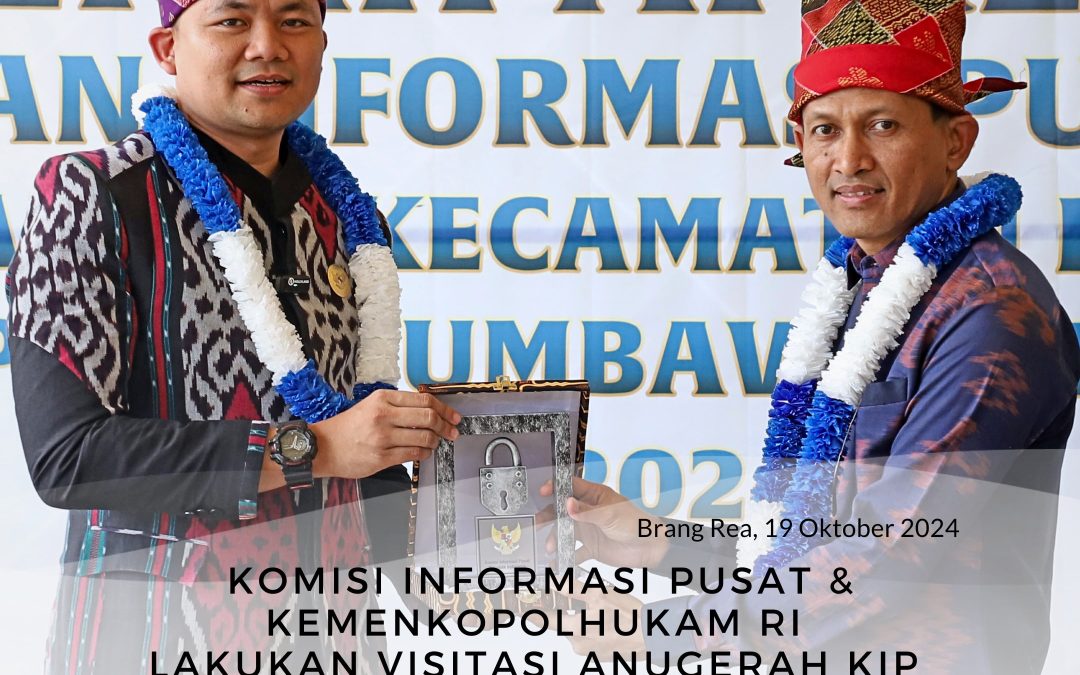 Komisi Informasi Pusat dan Kemenko Polhukam RI Lakukan Visitasi Anugerah KIP Desa Tahun 2024 di Desa Desaberu Brang Rea